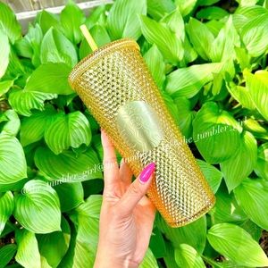 Starbucks China gold studded. Venti 24oz